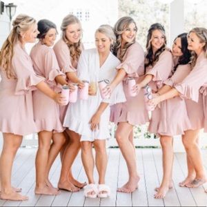 Bridesmaid/bride robes